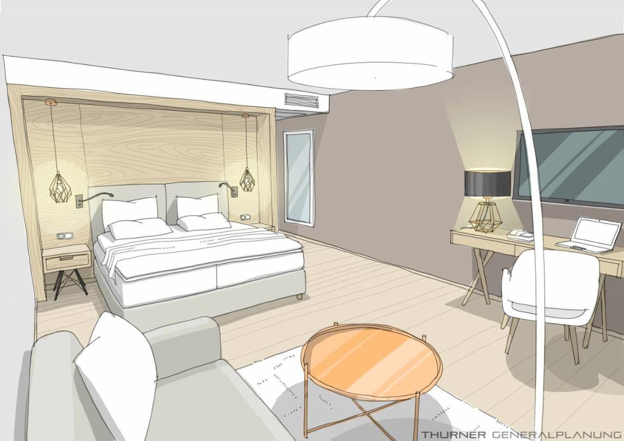 Hotel Pfalzblick Dahn Bagian luar foto